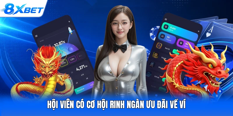 Hội viên có cơ hội rinh ngàn ưu đãi về ví