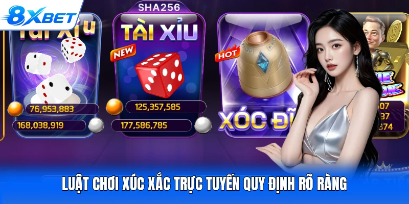 Luật chơi xúc xắc trực tuyến quy định rõ ràng