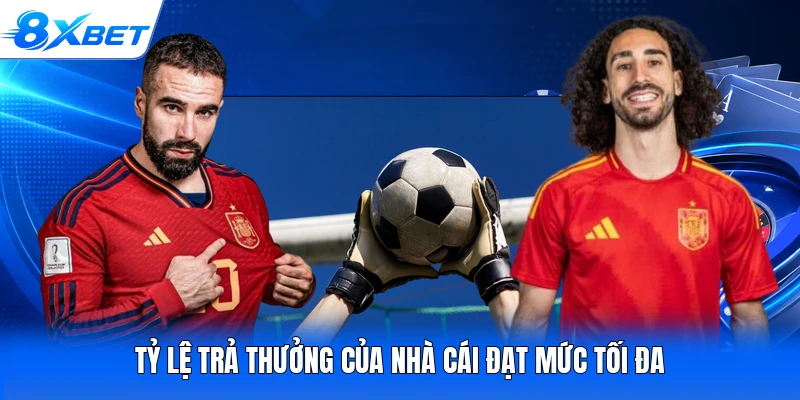 Tỷ lệ trả thưởng của nhà cái đạt mức tối đa